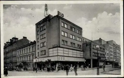 Ak Plzeň Pilsen Stadt, Warenhaus Aso