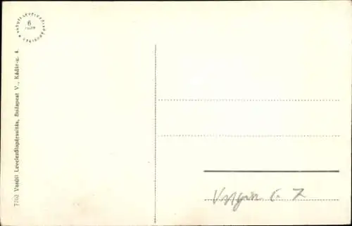 Ak Dombóvár Ungarn, Hauptplatz