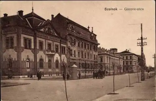 Ak Szolnok Ungarn, Gorove-utca