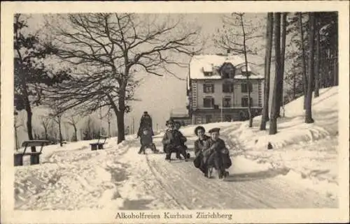 Ak Zürich Stadt Schweiz, Alkoholfreies Kurhaus Zürichberg