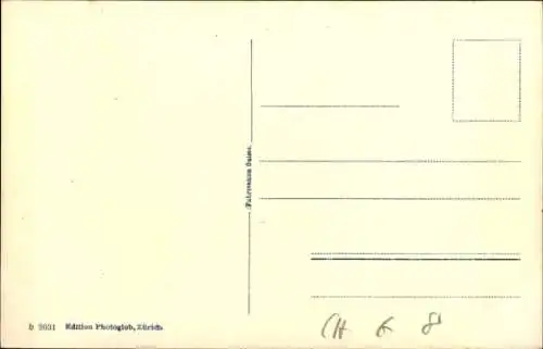 Ak Schweiz, Marktgasse mit Arkaden