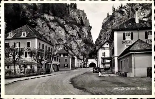 Ak Kanton Neuenburg Neuchatel, Le Col des Roches