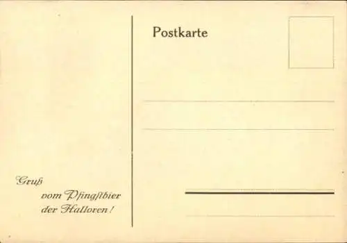 Ak Portrait der Hallorengruppe