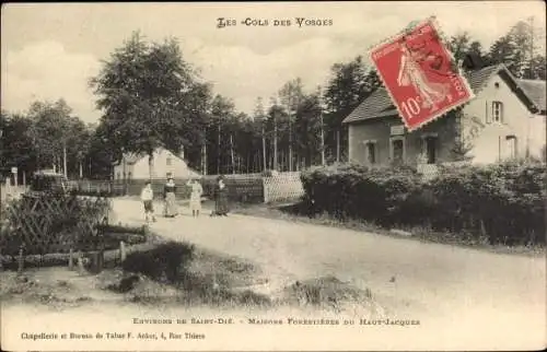 Ak Col de la Schlucht Vosges, Maisons Forestiêres du Haut-Jacques
