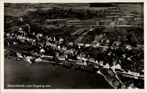 Ak Allensbach am Bodensee, Fliegeraufnahme