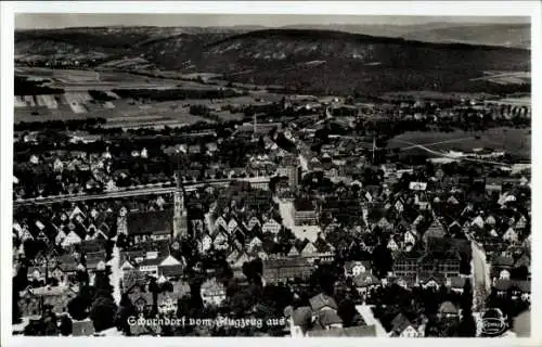 Ak Schorndorf in Württemberg, Fliegeraufnahme