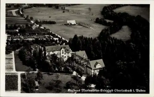 Ak Erlenbad Obersasbach Sasbach in der Ortenau, Fliegeraufnahme