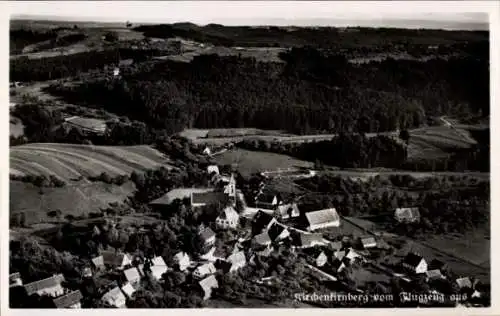 Ak Kirchenkirnberg Murrhardt in Württemberg, Fliegeraufnahme