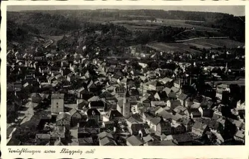 Ak Treuchtlingen im Altmühltal Mittelfranken, Fliegeraufnahme