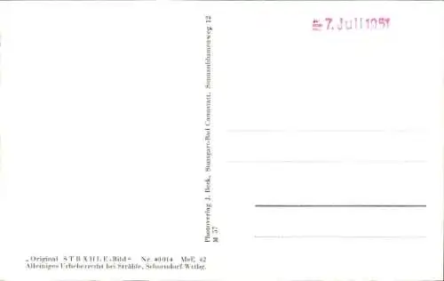 Ak Gemünden am Main Unterfranken, Fliegeraufnahme