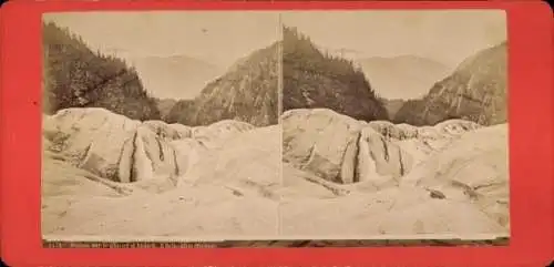 Stereo CdV Schönalp Herrliberg am Zürichsee Kanton Zürich, Gletscher