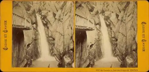 Stereo CdV Gorges du Triège, Cascade