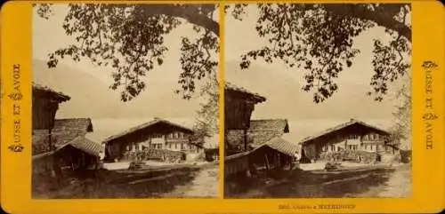 Stereo CdV Meiringen Kanton Bern Schweiz, Chalets