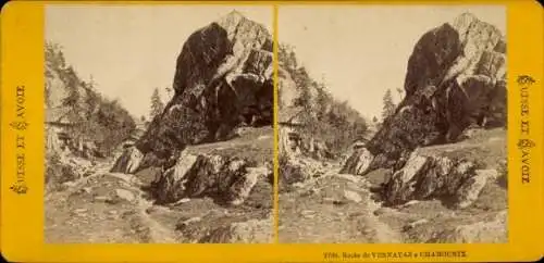 Stereo CdV Vernayaz, Chamonix, Felsen