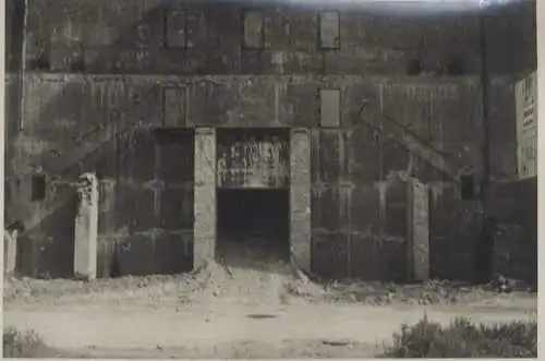 Original Foto Berlin Tiergarten, Flak- Bunkers (Zoobunker), 1946