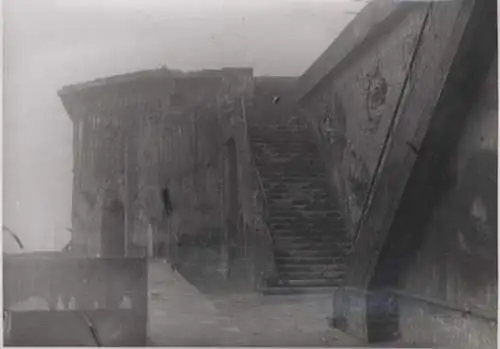 Original Foto Berlin Tiergarten, Flak-Bunker am Zoo (Zoobunker), 1946