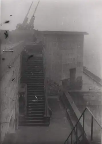 Original Foto Berlin Tiergarten, Flak-Bunker am Zoo (Zoobunker), 1946