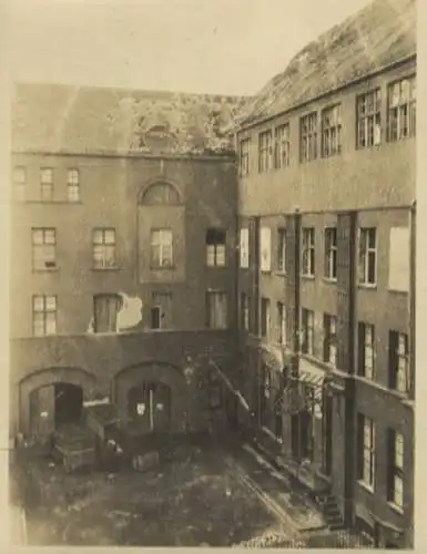 Original Foto Berlin Tempelhof, Berliner Straße, Postamt Tempelhof, 1946