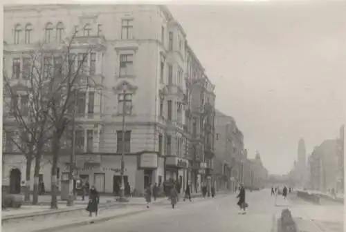 Original Foto Berlin Charlottenburg, Savignyplatz, Blick in die Kantstraße, 1946