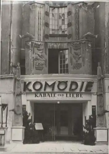 Original Foto Berlin Charlottenburg, Theater Komödie am Kurfürstendamm, 1946