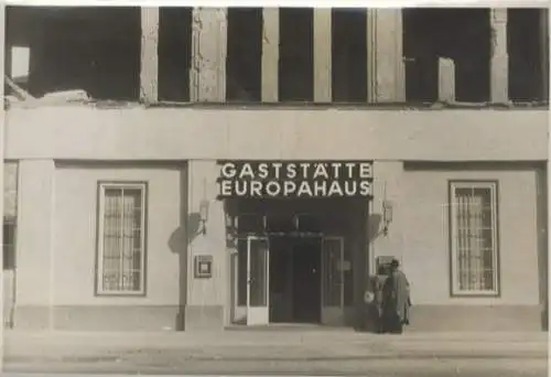 Original Foto Berlin Kreuzberg, Stresemannstraße, Europahaus, 1946