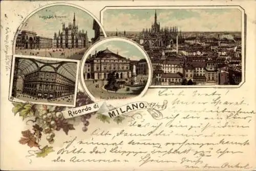 Litho Milano Mailand Lombardia, Gesamtansicht, Platz