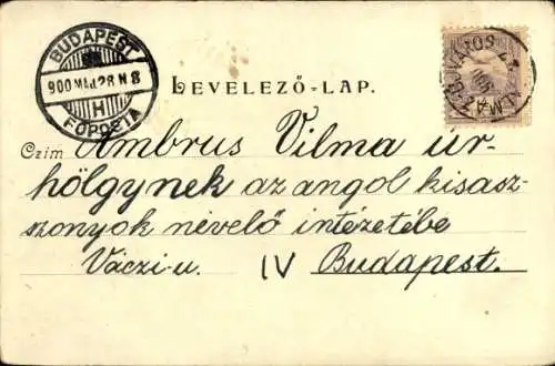 Litho Zwei Hunde betrachten ein Porträt, Farben