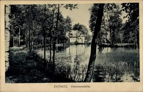 Ak Zwönitz im Erzgebirge Sachsen, Hammermühle