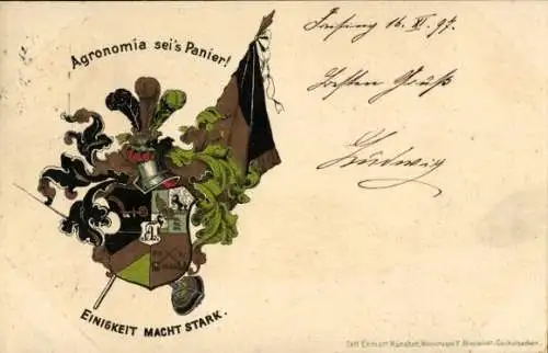 Studentika Ak Freising, Agronomia, RSC, Wappen