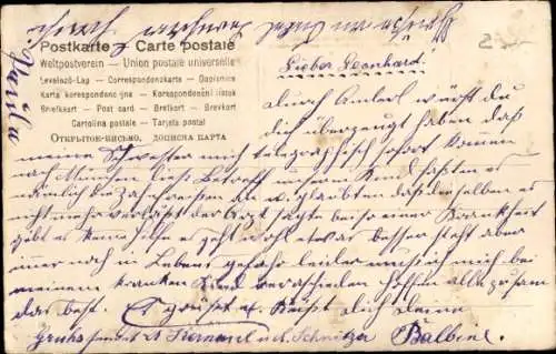 Passepartout Ak Frau, Portrait