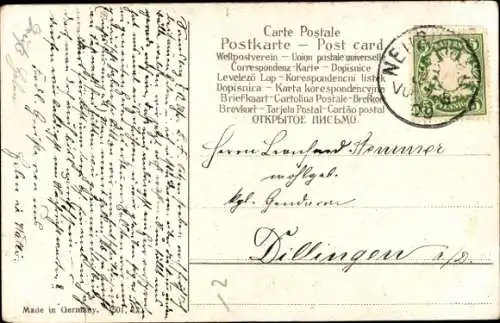 Ak Eine junge Frau mit einem Hut voller Rosen.