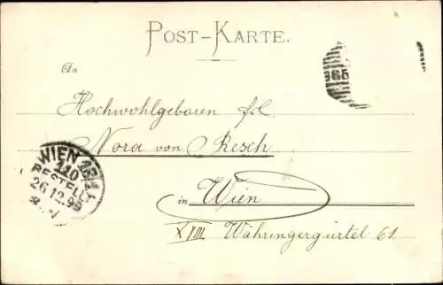 Ak Junge Frau, Portrait