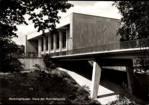 Ak Recklinghausen im Ruhrgebiet, Haus der Ruhrfestspiele