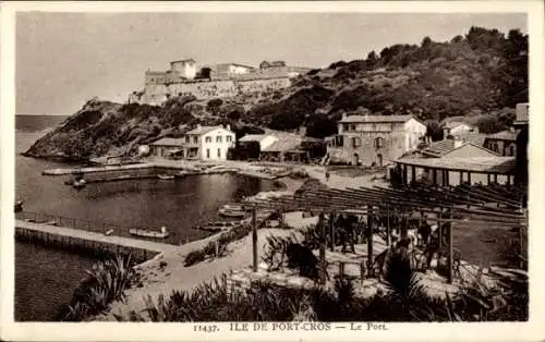 Ak Île de Port Cros Îles d’Hyères Var, Le Port