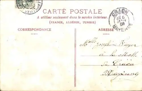 Handgemalt Ak Glückwunsch Neujahr, Stiefmütterchen