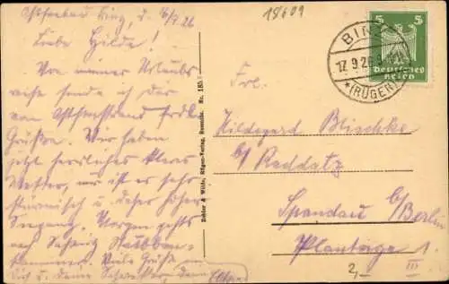 Ak Seebad Binz auf Rügen, Landungsbrücke, Dampfer