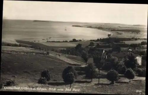 Ak Ostseebad Göhren auf Rügen, Blick zum Südperd