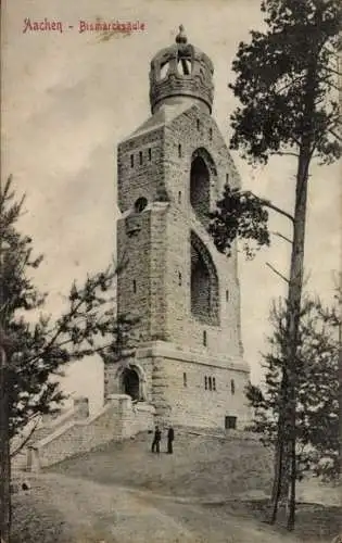 Ak Aachen in Nordrhein Westfalen, Bismarcksäule