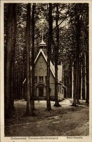 Ak Timmendorfer Strand in Ostholstein, Waldkapelle