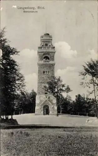 Ak Langenberg in Westfalen, Bismarckturm