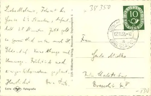 Ak Helmstedt in Niedersachsen, Inleum