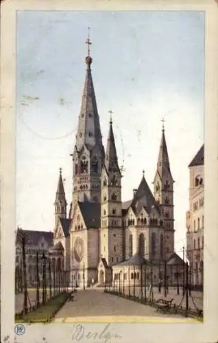 Ak Berlin Charlottenburg, Die Kaiser-Wilhelm-Gedächtniskirche