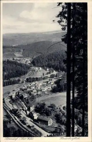 Ak Sitzendorf in Thüringen, Hindenburgblick