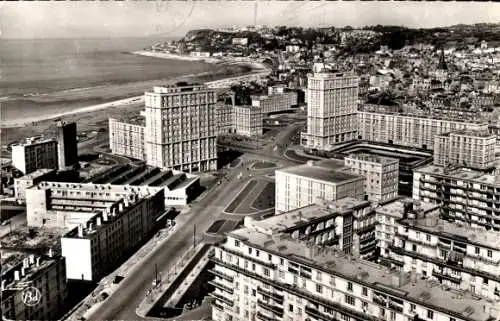 Ak Le Havre Seine-Maritime, Porte Oceane, Cap de la Heve