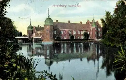 Ak Holbæk Holbaek Dänmark, Schloss Løvenborg