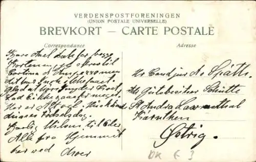 Ak Holbæk Holbaek Dänmark, Schloss Løvenborg