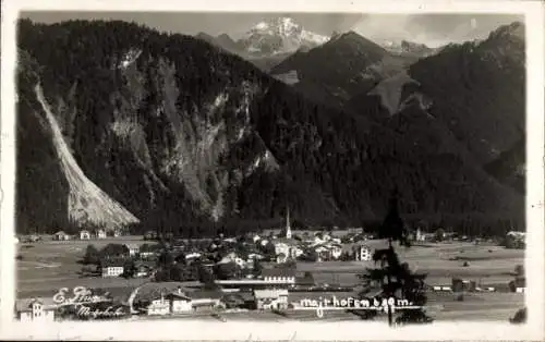 Foto Ak Mayrhofen Tirol, Panorama