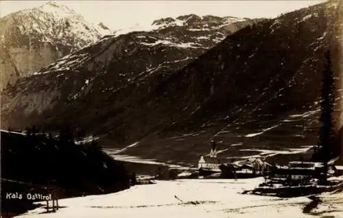 Ak Kals am Großglockner Tirol, Panorama