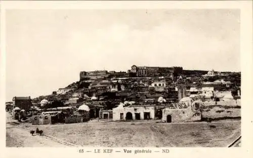 Ak El Kef Tunesien, Gesamtansicht