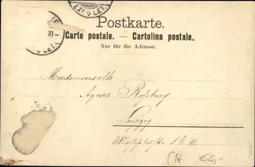 Ak Bern Stadt Kanton Bern, Gesamtansicht, Blumen, Wappen